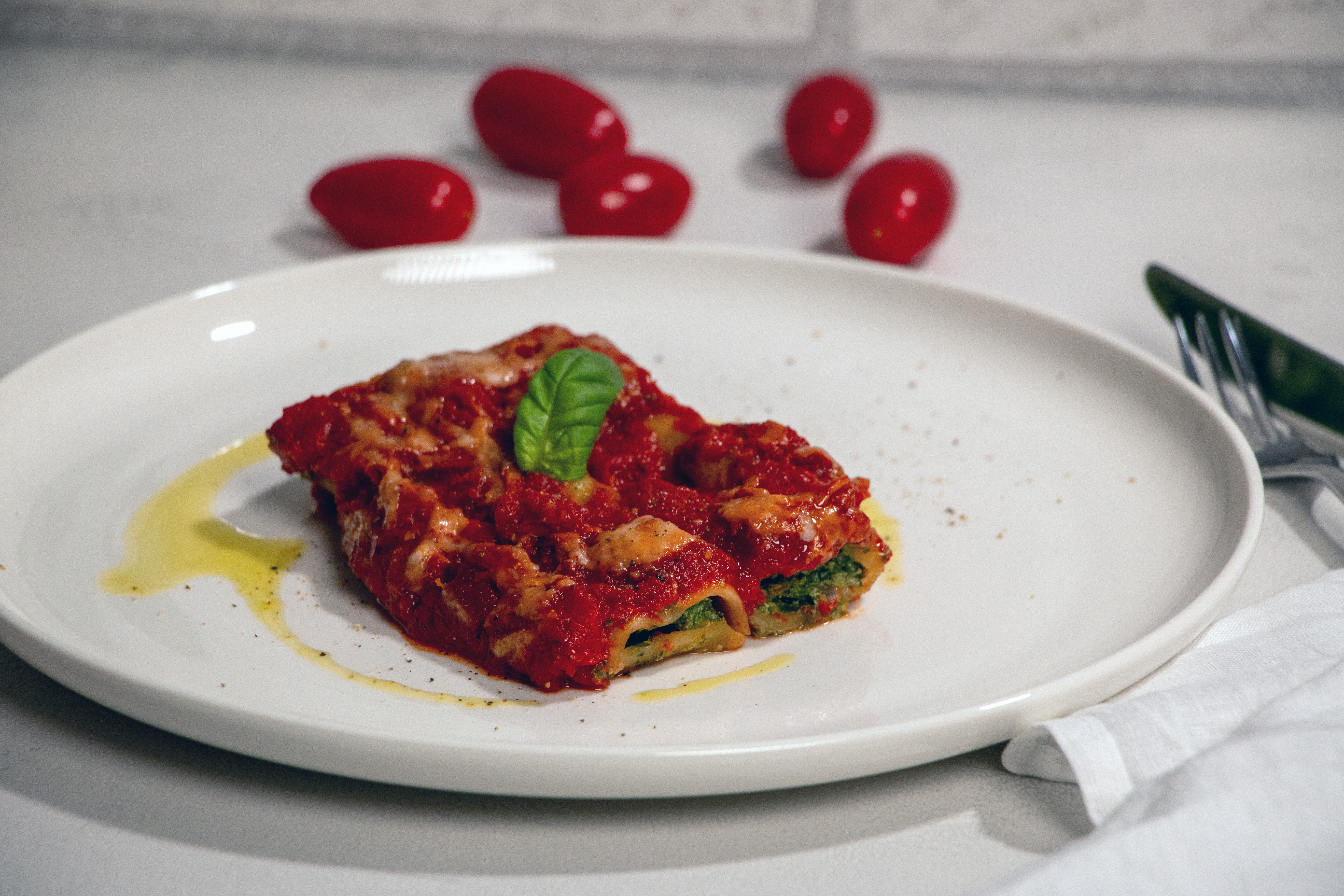 Spinat-Ricotta Cannelloni